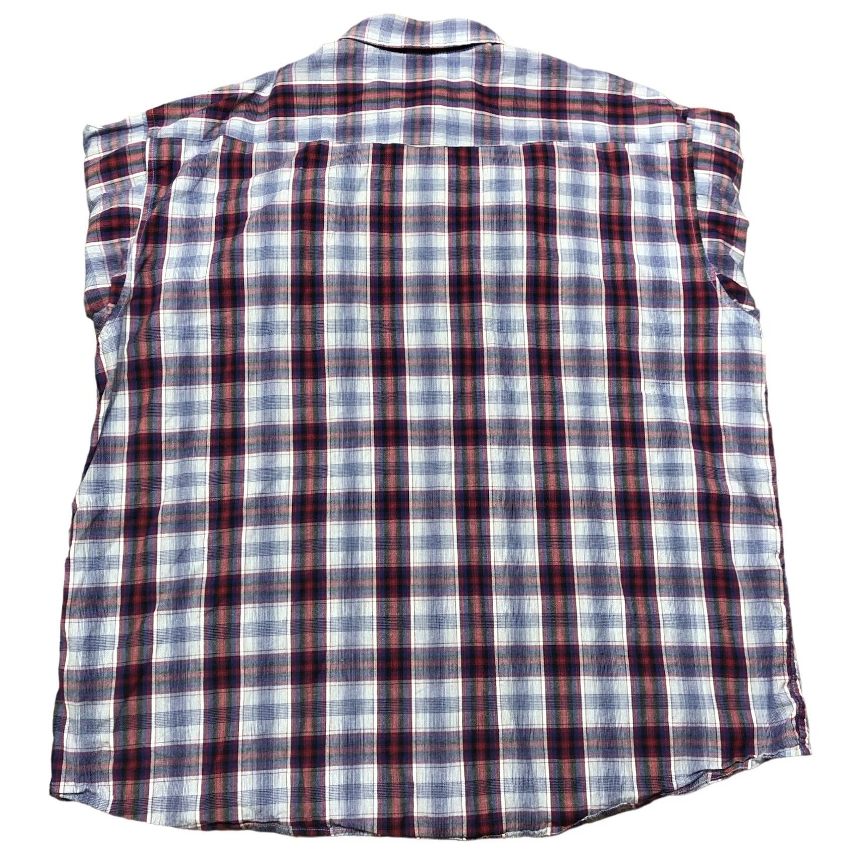 Vintage Panhandle Slim Mens 3XL Plaid Western Pearl Snap Long Sleeve Cowboy Shirt Size US XXL / EU 58 / 5 - 3 Thumbnail