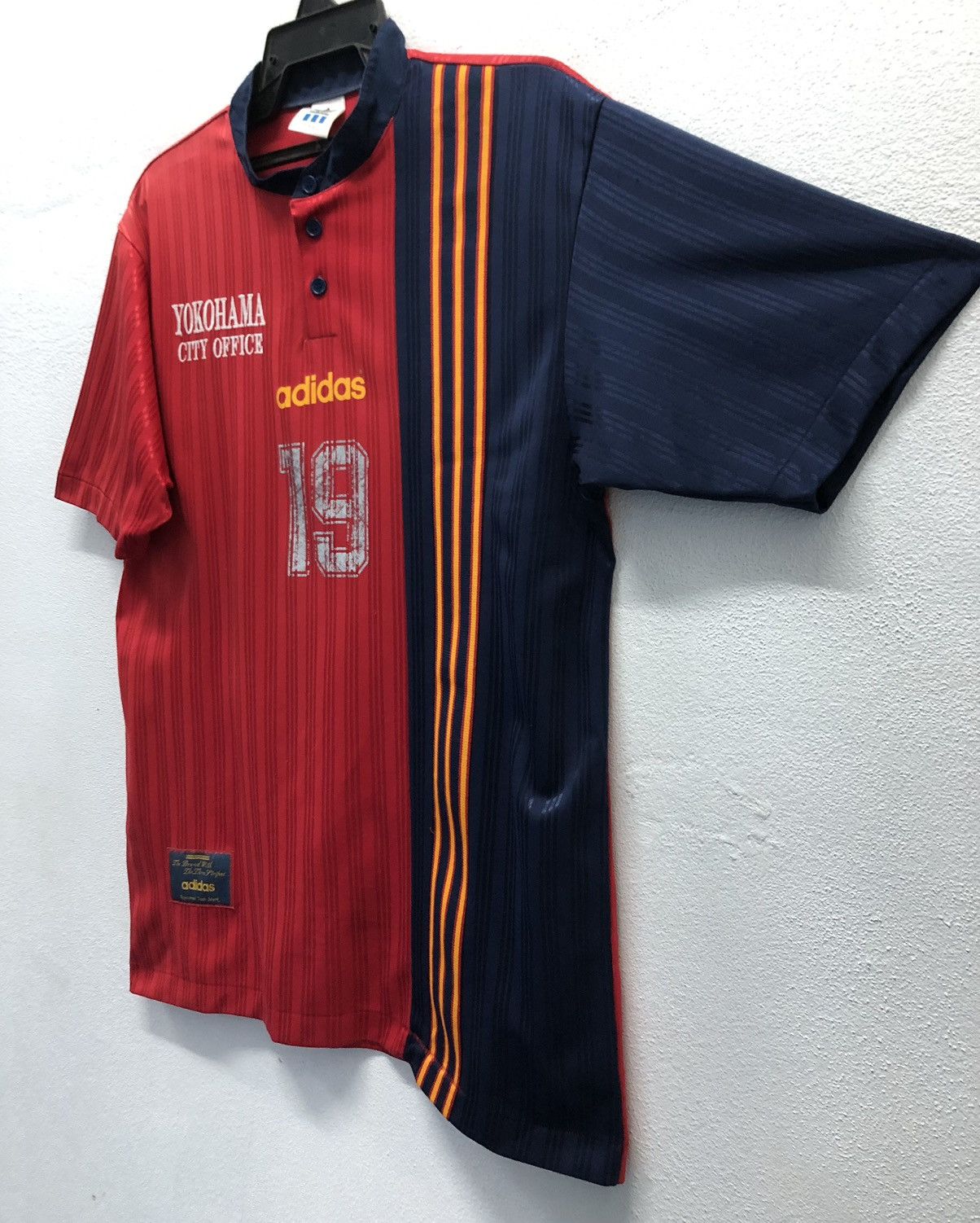Adidas Vintage Adidas Yokohama City Office 19 Jersey Size US L / EU 52-54 / 3 - 9 Thumbnail