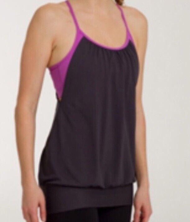 Designer Lululemon Size 4 No Limits Tank Built-In Bra Power Size S / US 4 / IT 40 - 1 Thumbnail