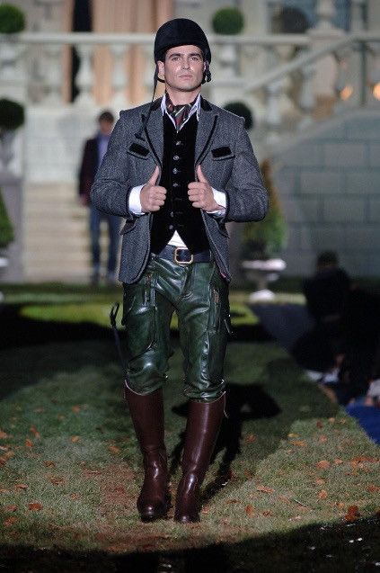 Dsquared2 Dsquared2 F/W 2006 Dark Green Leather Pants Size US 30 / EU 46 - 13 Thumbnail