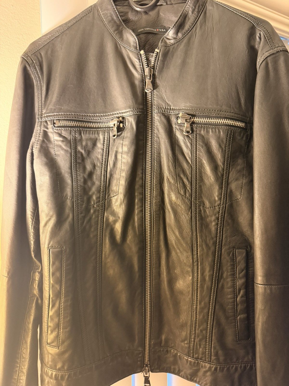 John Varvatos John varvatos leather jacket Size US M / EU 48-50 / 2 - 1 Thumbnail