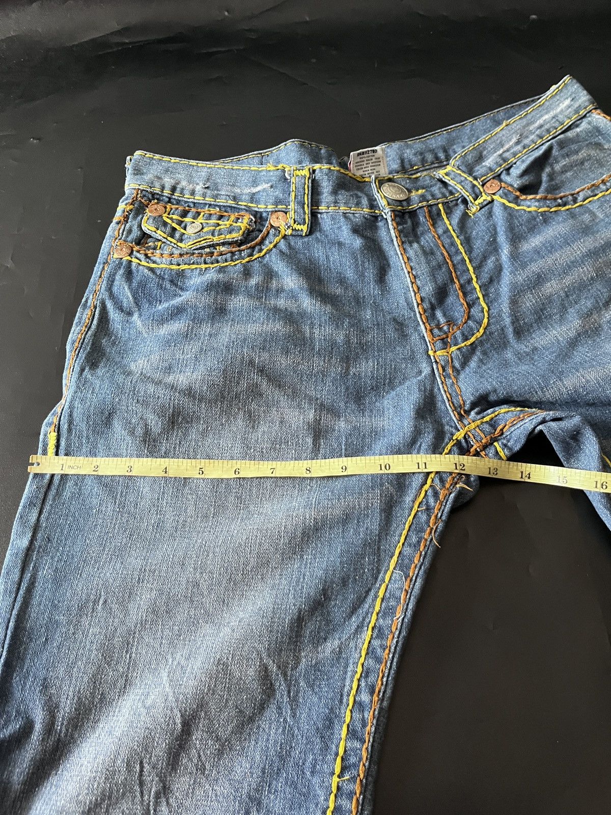 True Religion True Religon Section Joey Row Seat jeans Size US 34 / EU 50 - 13 Thumbnail