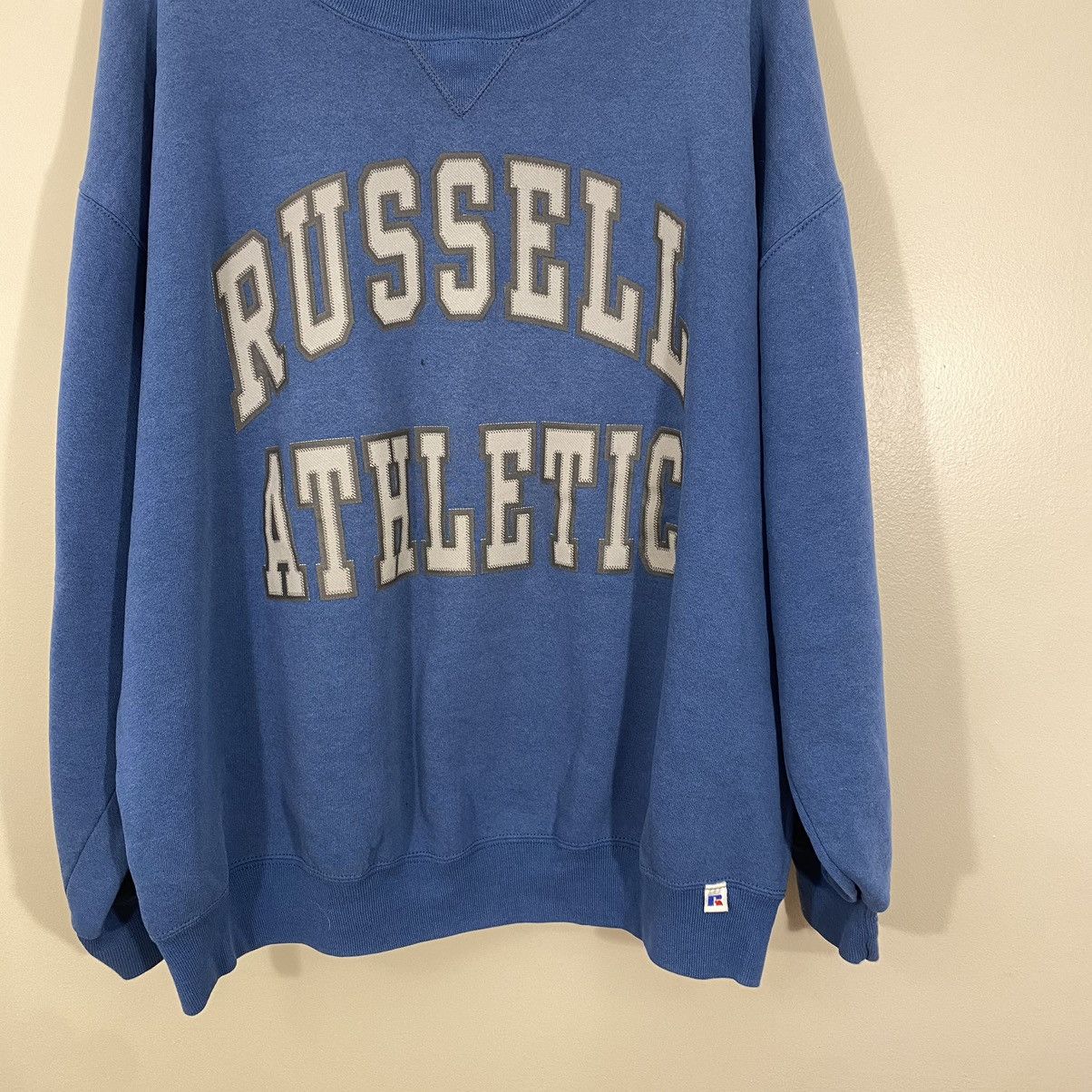Russell Athletic × Vintage Vintage Russell Athletic Spell Out Crewneck Size US XXL / EU 58 / 5 - 3 Thumbnail