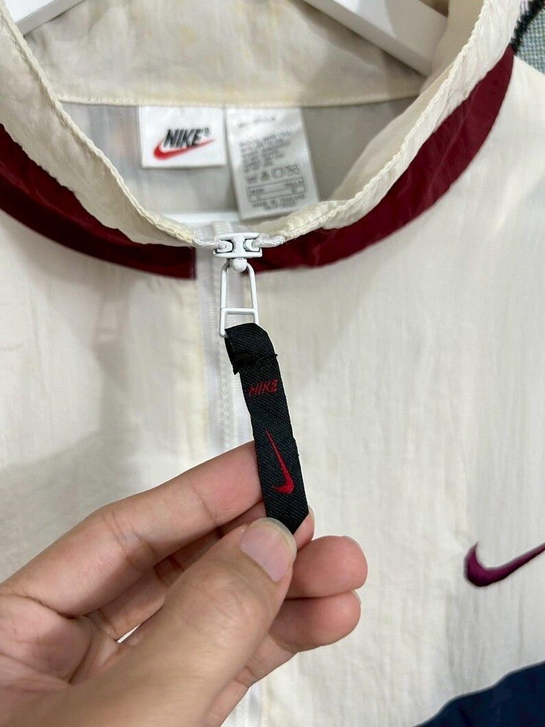 Nike Vintage 90s Nike Half Zip Jacket size L Size US L / EU 52-54 / 3 - 2 Thumbnail