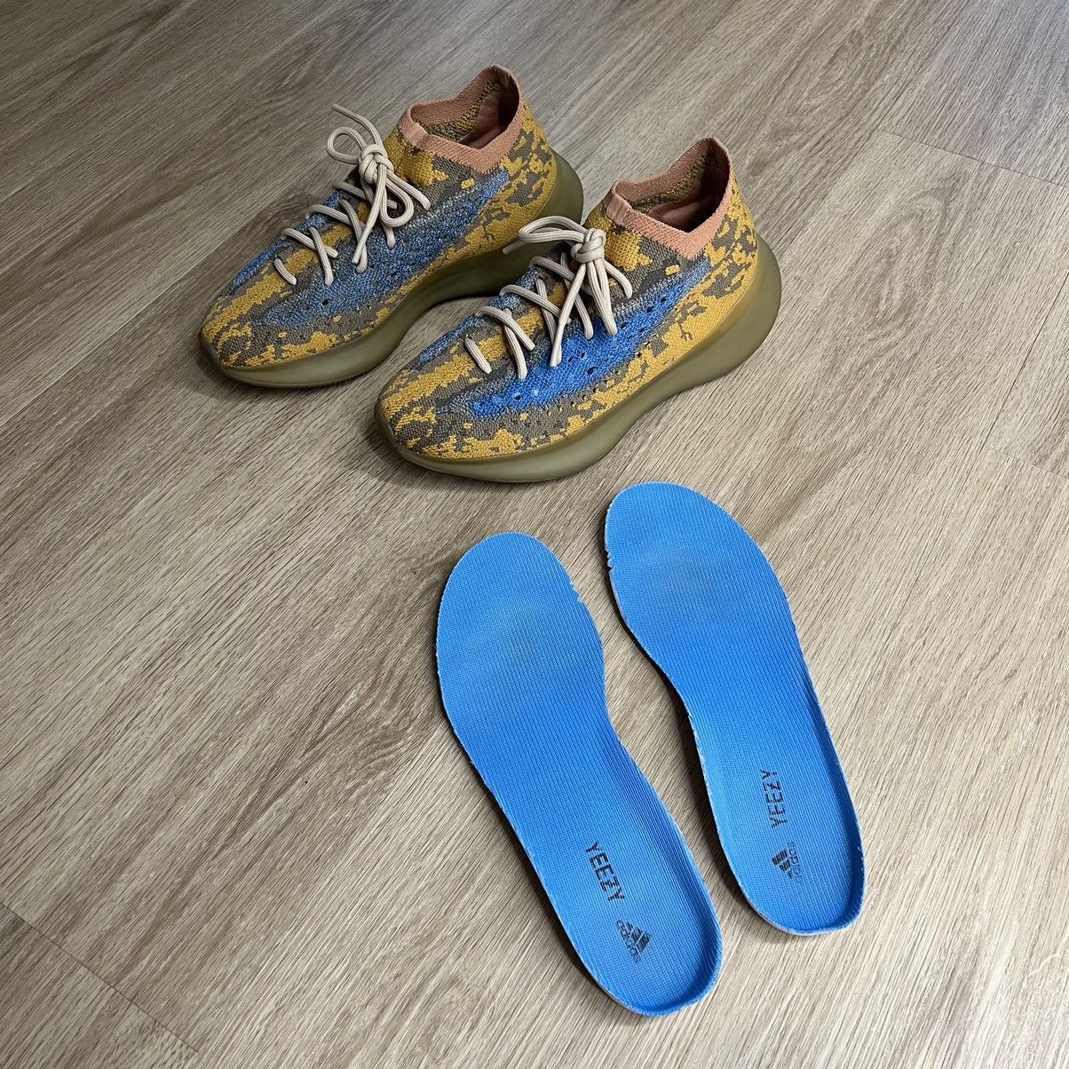 Adidas Adidas Yeezy Boost 380 Blue Oat Size US 8 / EU 41 - 2 Thumbnail