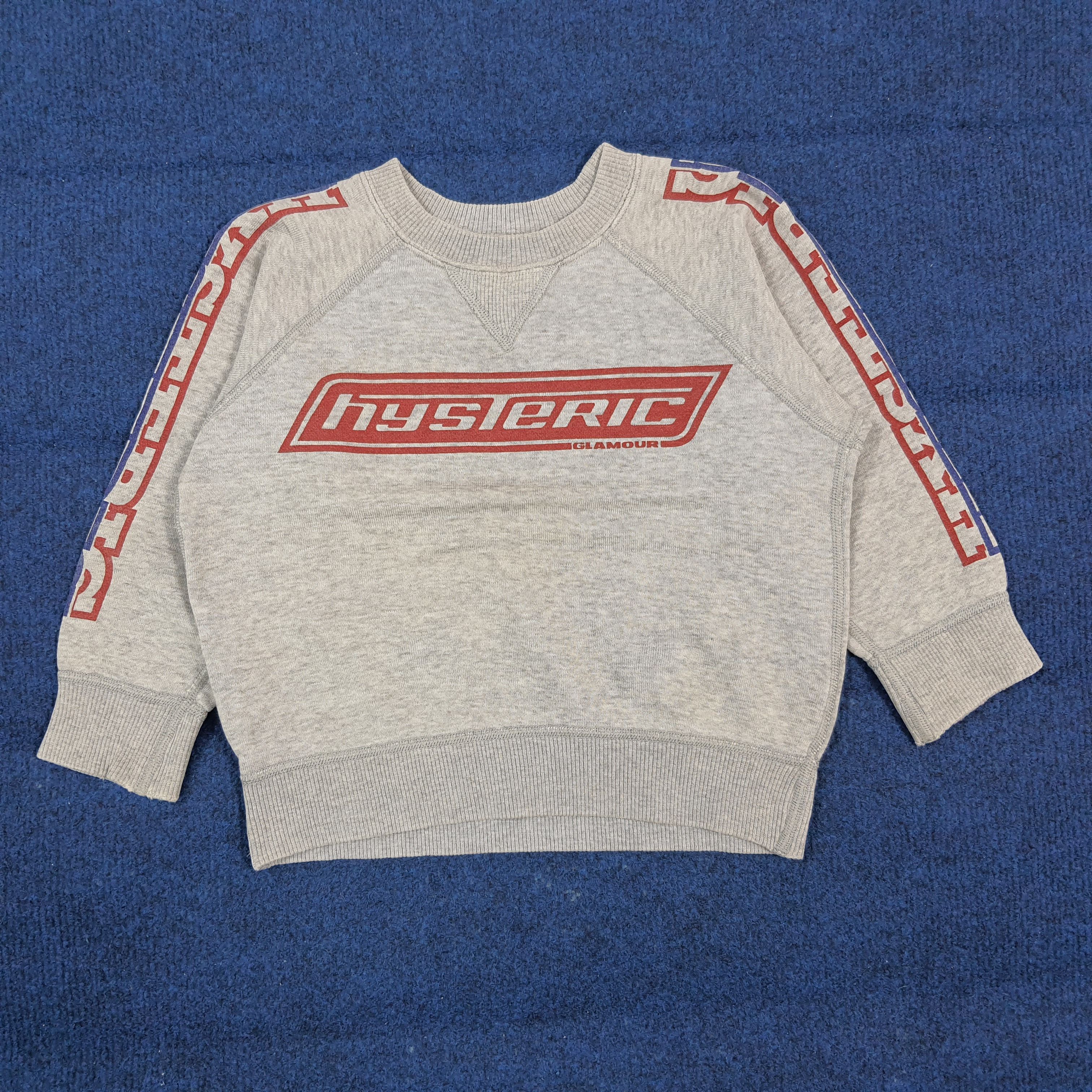 Hysteric Glamour Vintage Hysteric Glamour Kids 4 - 5 Year Sweatshirt C299N21 Size US XXS / EU 40 - 1 Thumbnail