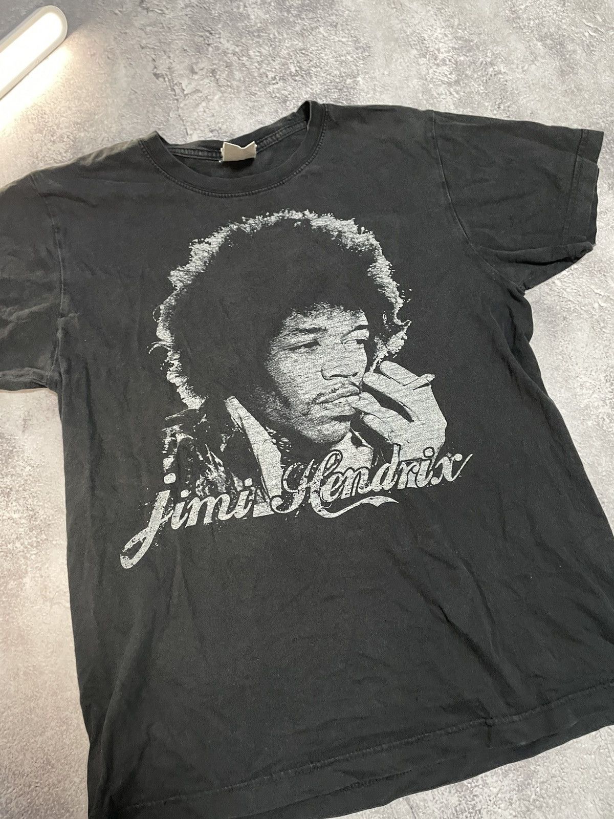 Jimi Hendrix Vintage JIMI HENDRIX 90s American Lagend Guitarist PROMO Size US M / EU 48-50 / 2 - 2 Thumbnail