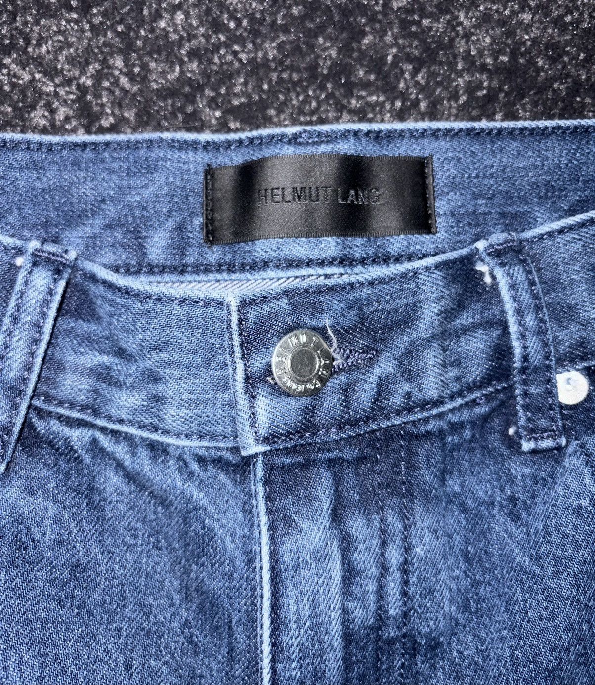 Helmut Lang Helmut Lang Indigo Zip Jeans Size US 29 - 3 Thumbnail