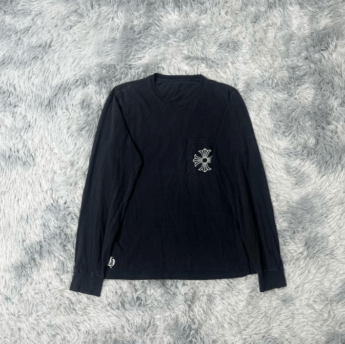 Chrome Hearts Chrome Crew Neck Casual Long Sleeve T-Shirt Size US S / EU 44-46 / 1 - 1 Thumbnail