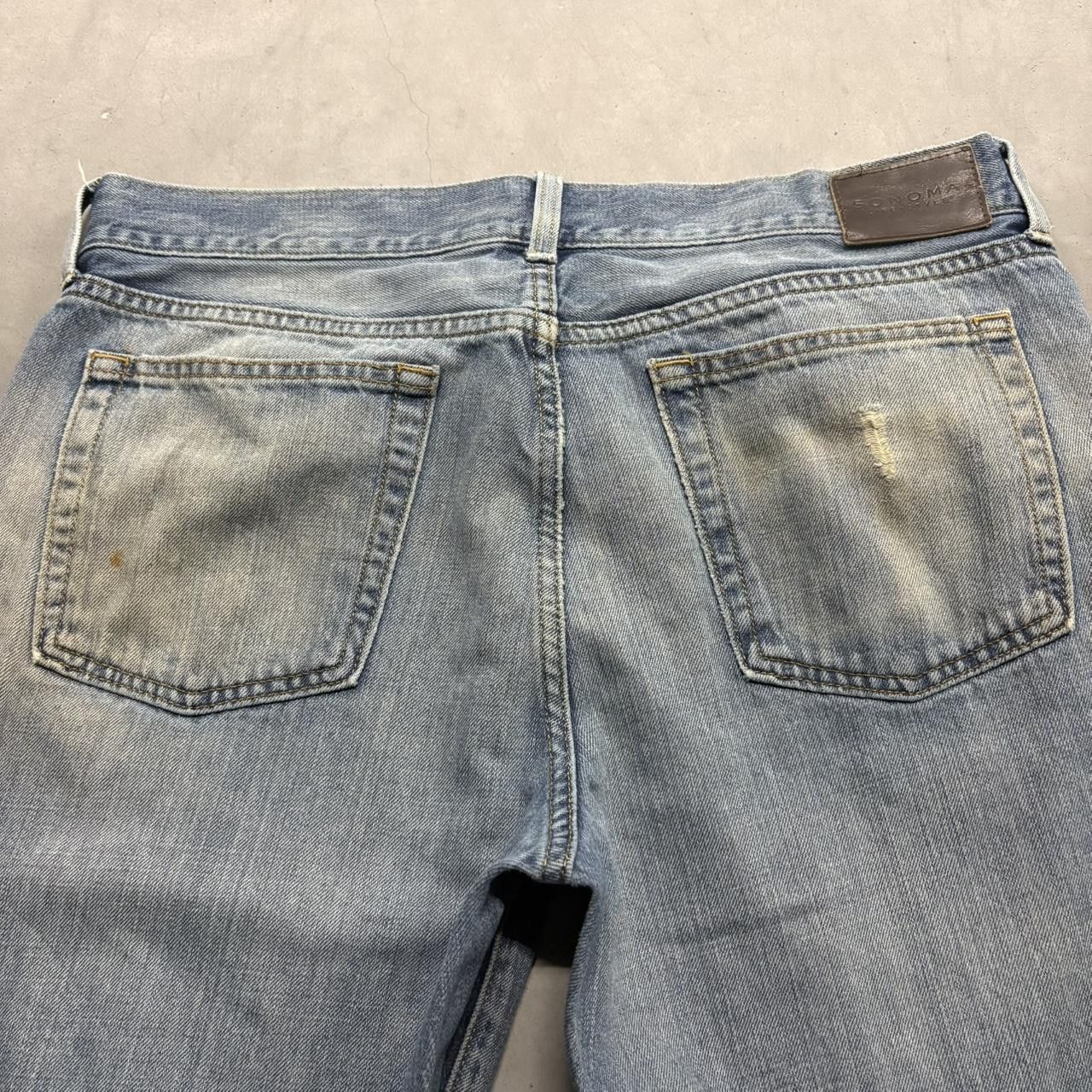 Vintage Crazy Vintage Y2K/2000s Super Baggy Skater Streetwear Ripped Medium Wash Denim Jeans! Size US 34 / EU 50 - 7 Thumbnail