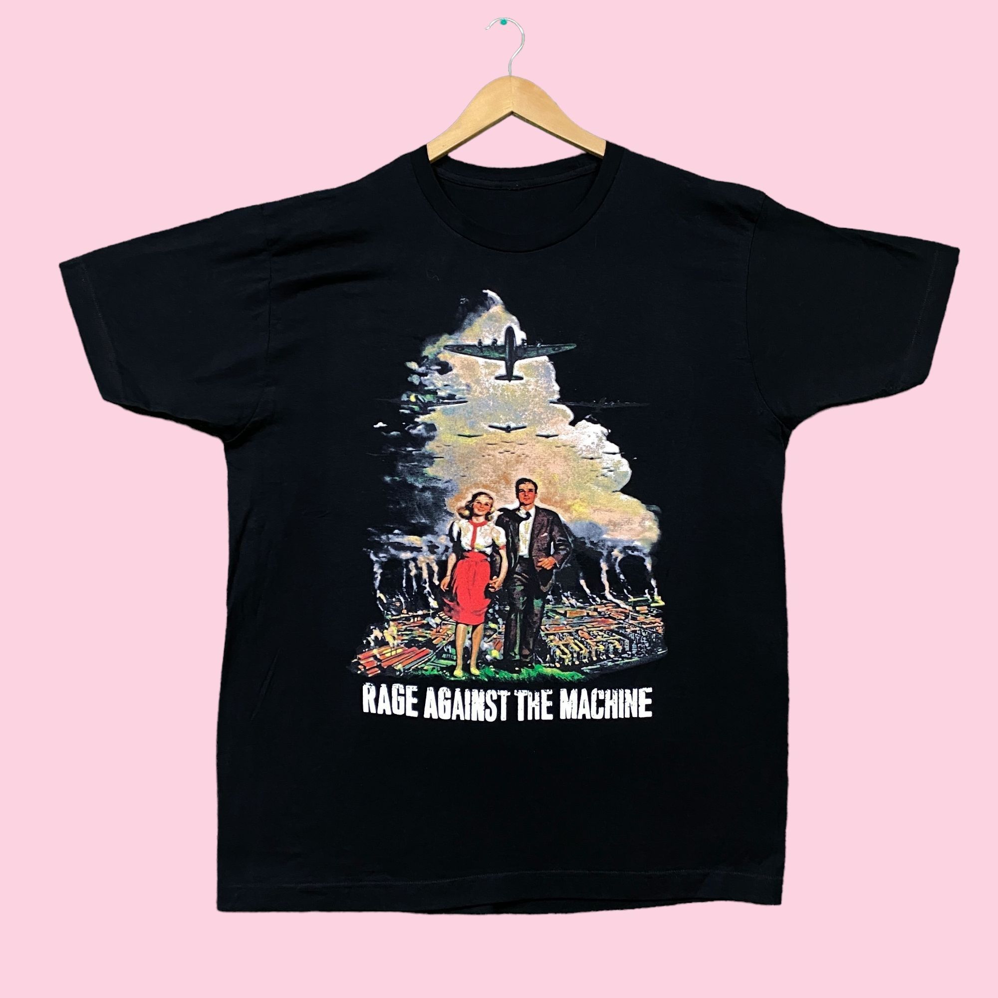 Rage Against The Machine × Rock T Shirt × Streetwear Rage Against  