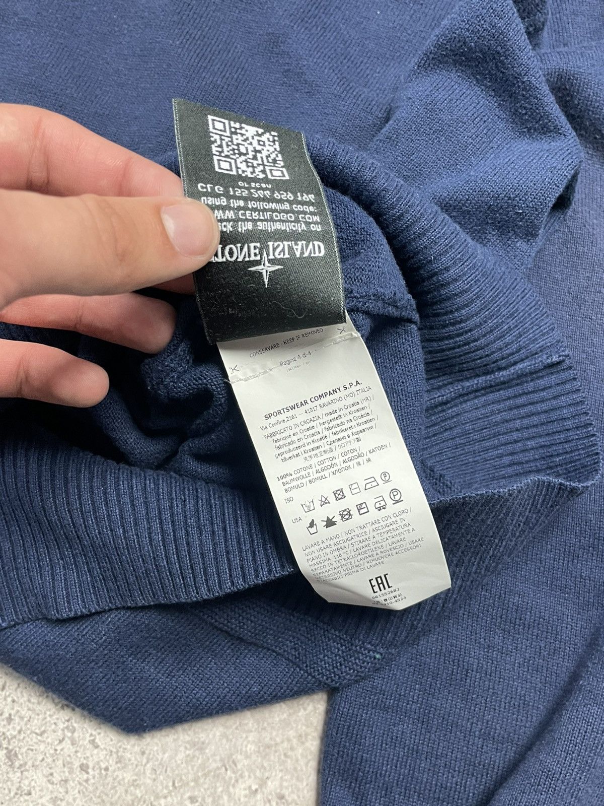 Stone Island Vintage Stone Island Sweater Size US XL / EU 56 / 4 - 9 Thumbnail