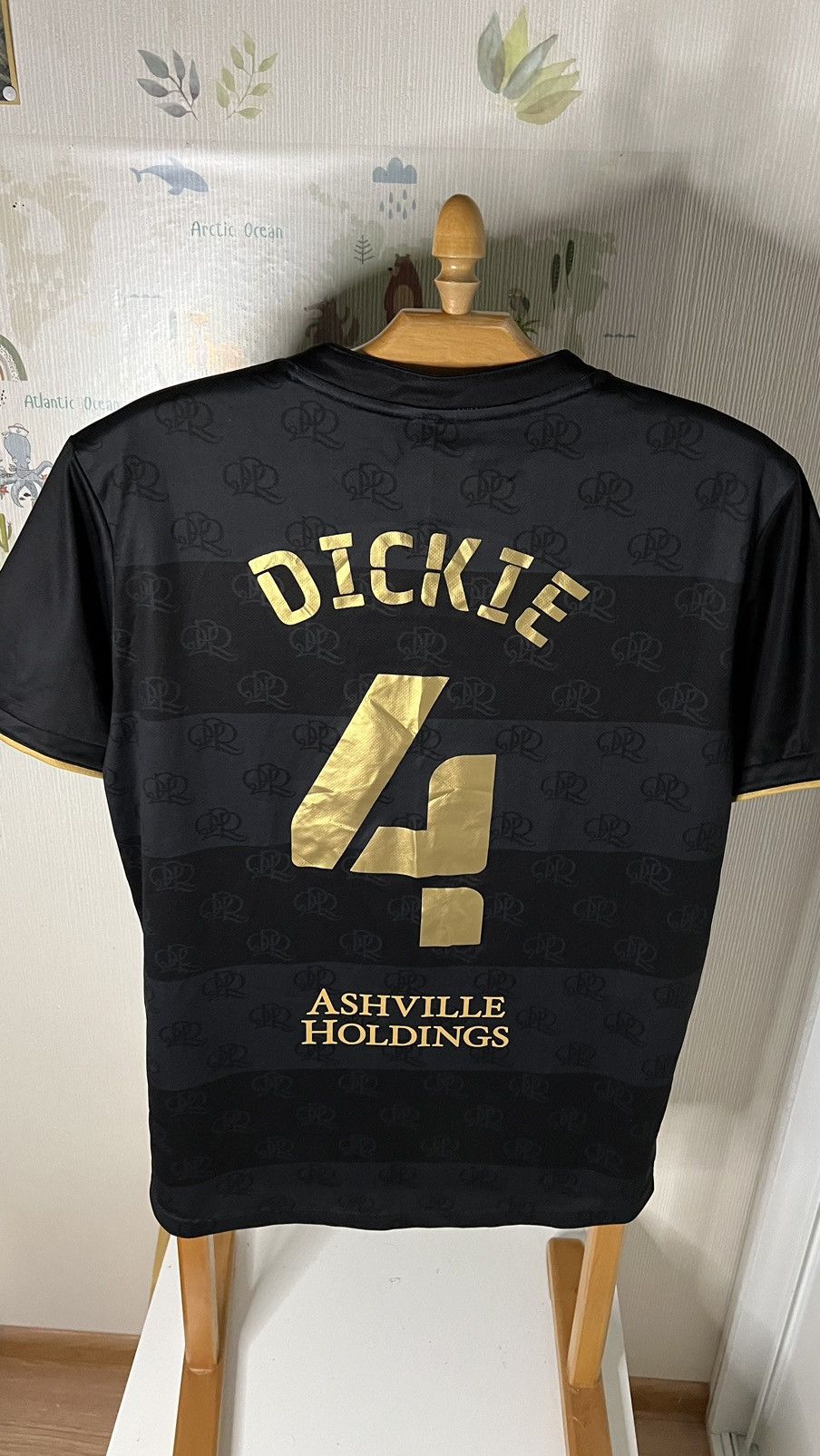 Errea MATCH WORN⁉️Queens park rangers Robert Dickie jersey errea Size US M / EU 48-50 / 2 - 1 Thumbnail