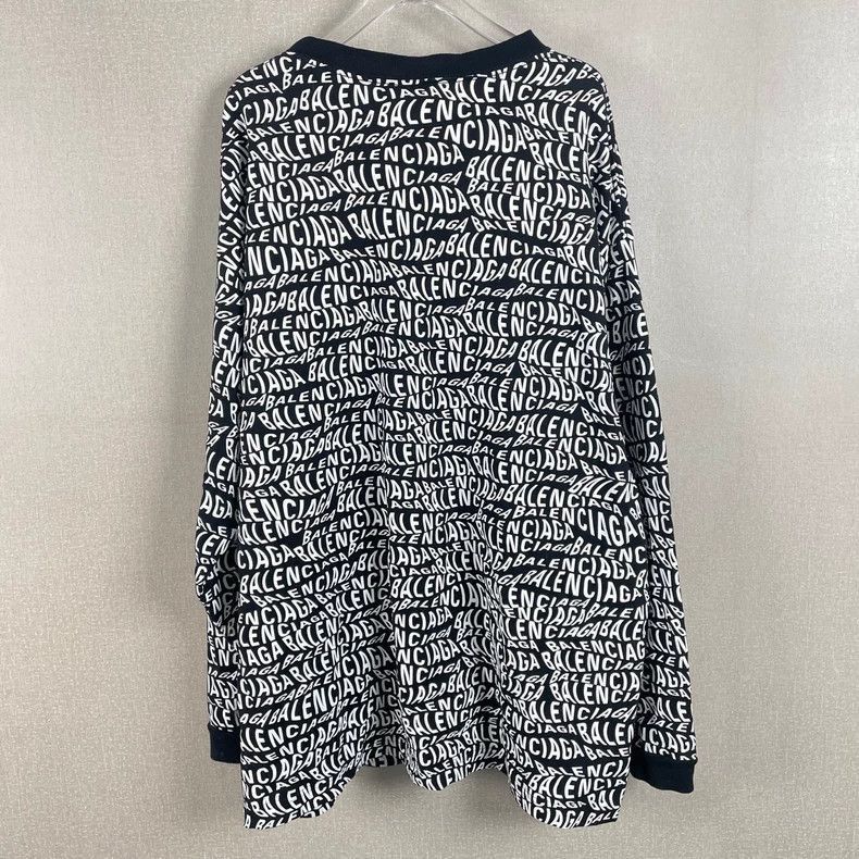 Balenciaga Balenciaga Full Print Long Sleeve Shirt-2505 Size US S / EU 44-46 / 1 - 3 Thumbnail
