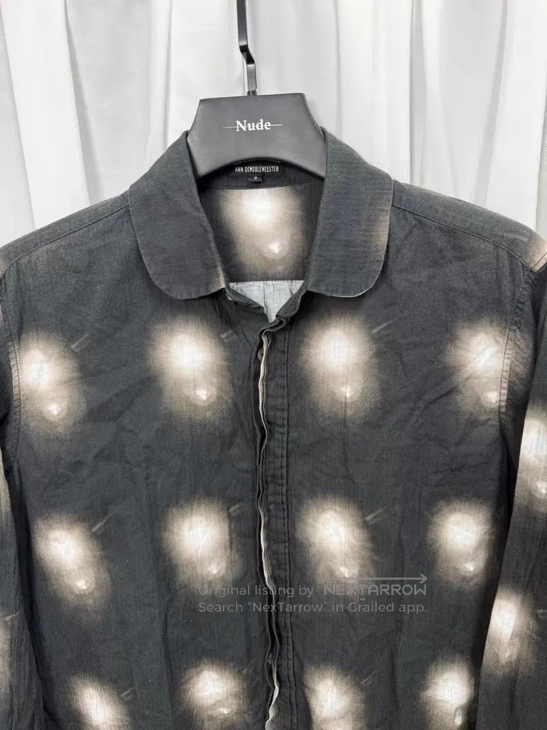 Ann Demeulemeester Ann Demeulemeester Bulb print long sleeve blouse| Size S / US 4 / IT 40 - 4 Thumbnail
