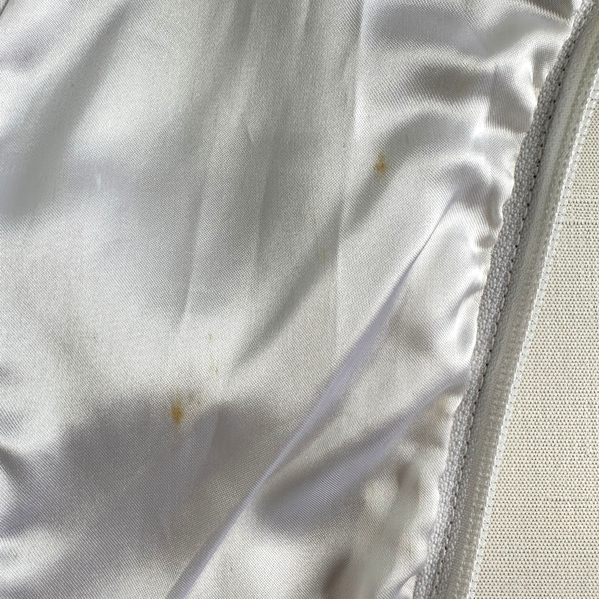 Tannery West Tannery West White Leather Lace Up Vest 1990s Size L / US 10 / IT 46 - 16 Thumbnail
