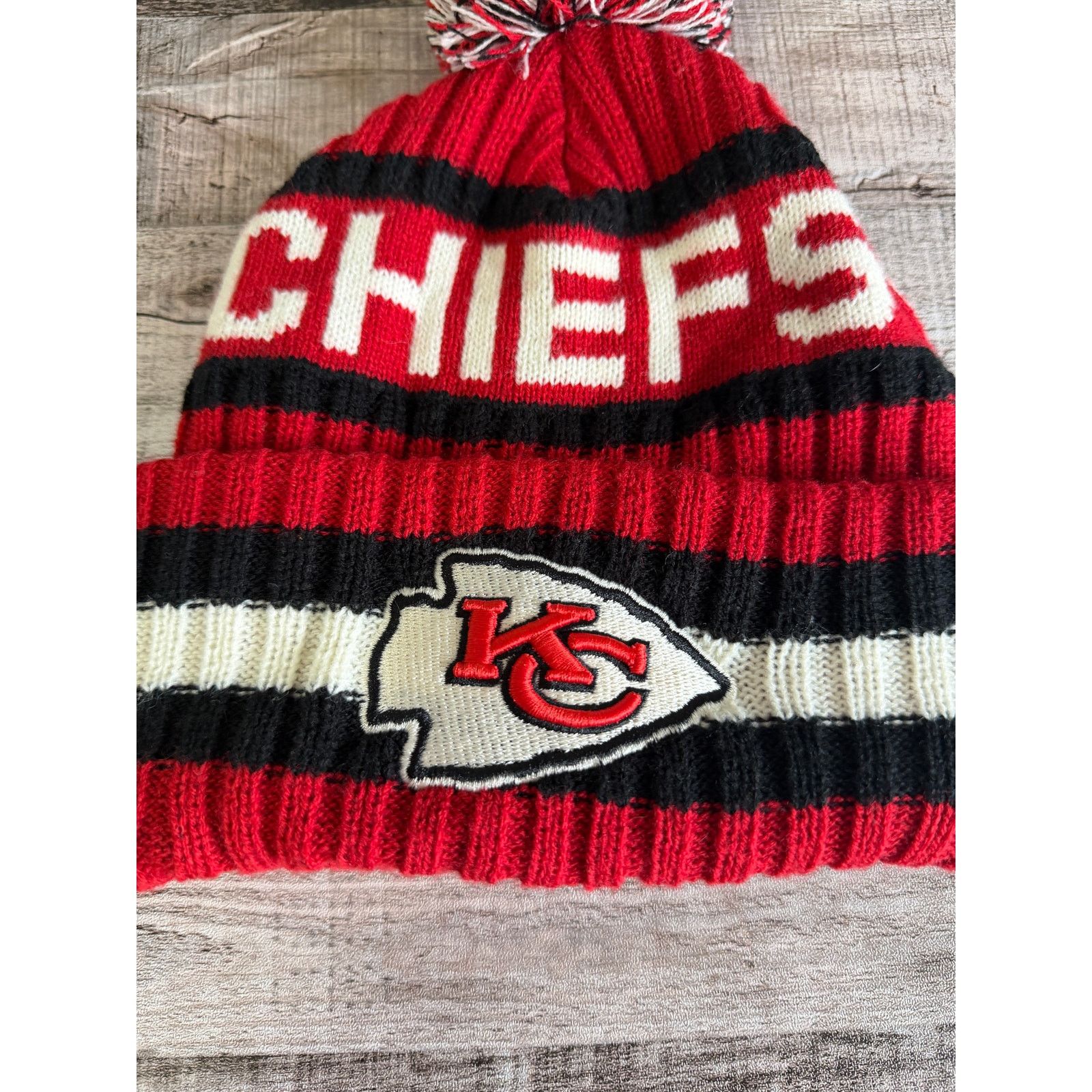 47 Kansas City Chiefs NFL Football '47 Brand Winter Beanie Size ONE SIZE - 2 Thumbnail
