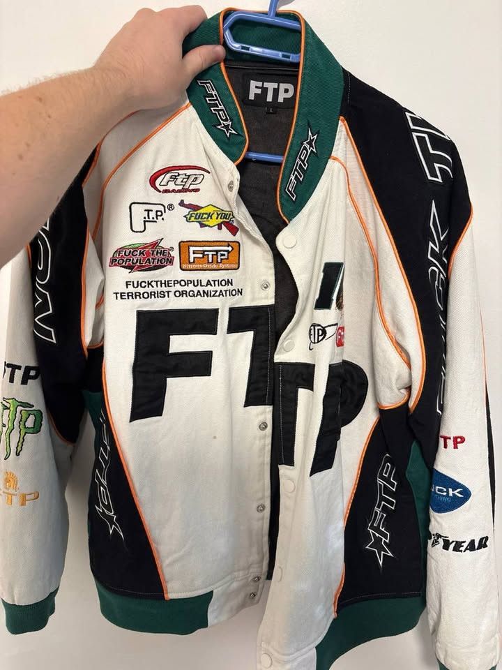 Fuck The Population FTP Pitcrew Jacket Size US L / EU 52-54 / 3 - 1 Thumbnail