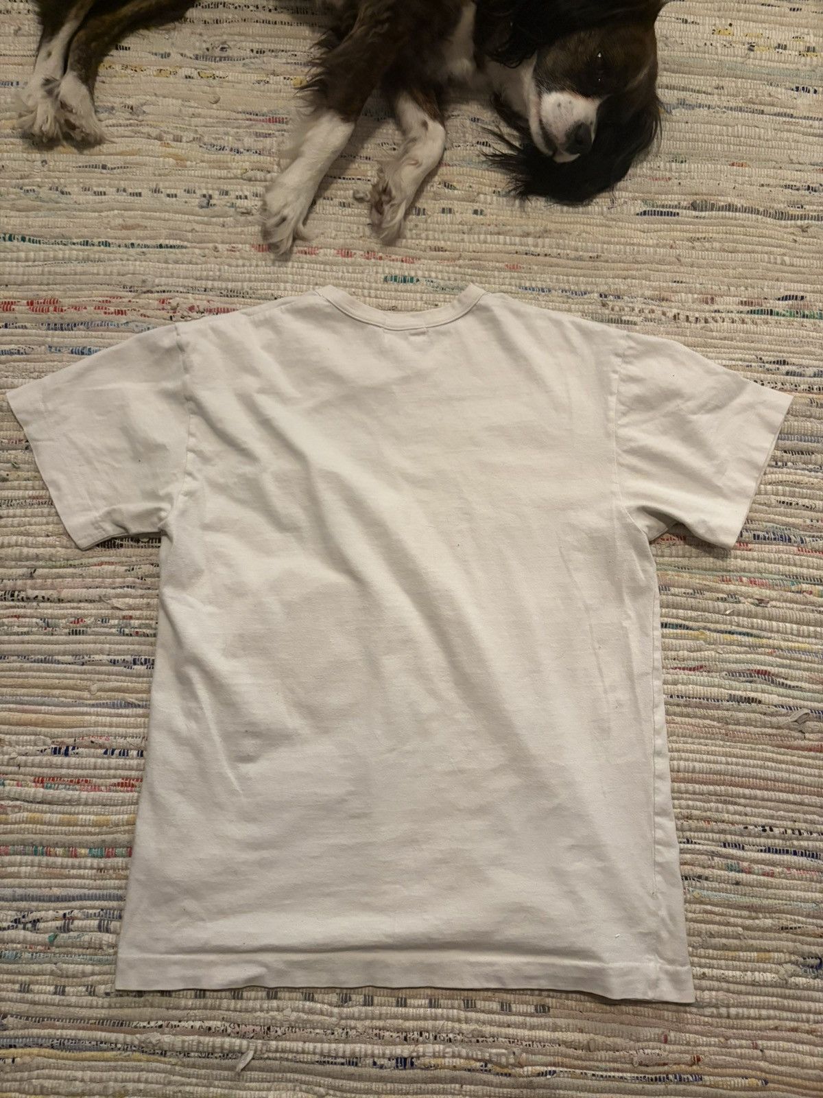 Comme des Garcons Comme des Garçons Pocket Graphic T-Shirt White Made in Japan Size US L / EU 52-54 / 3 - 4 Thumbnail