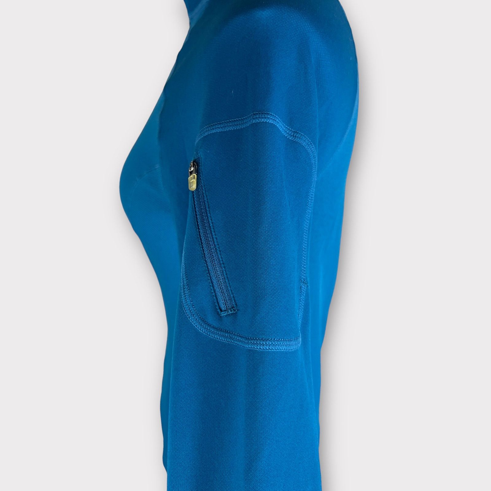 Nike Nike | ACG Fit Dry Long Sleeve Half Zip Running Top Teal Size XS / US 0-2 / IT 36-38 - 4 Thumbnail