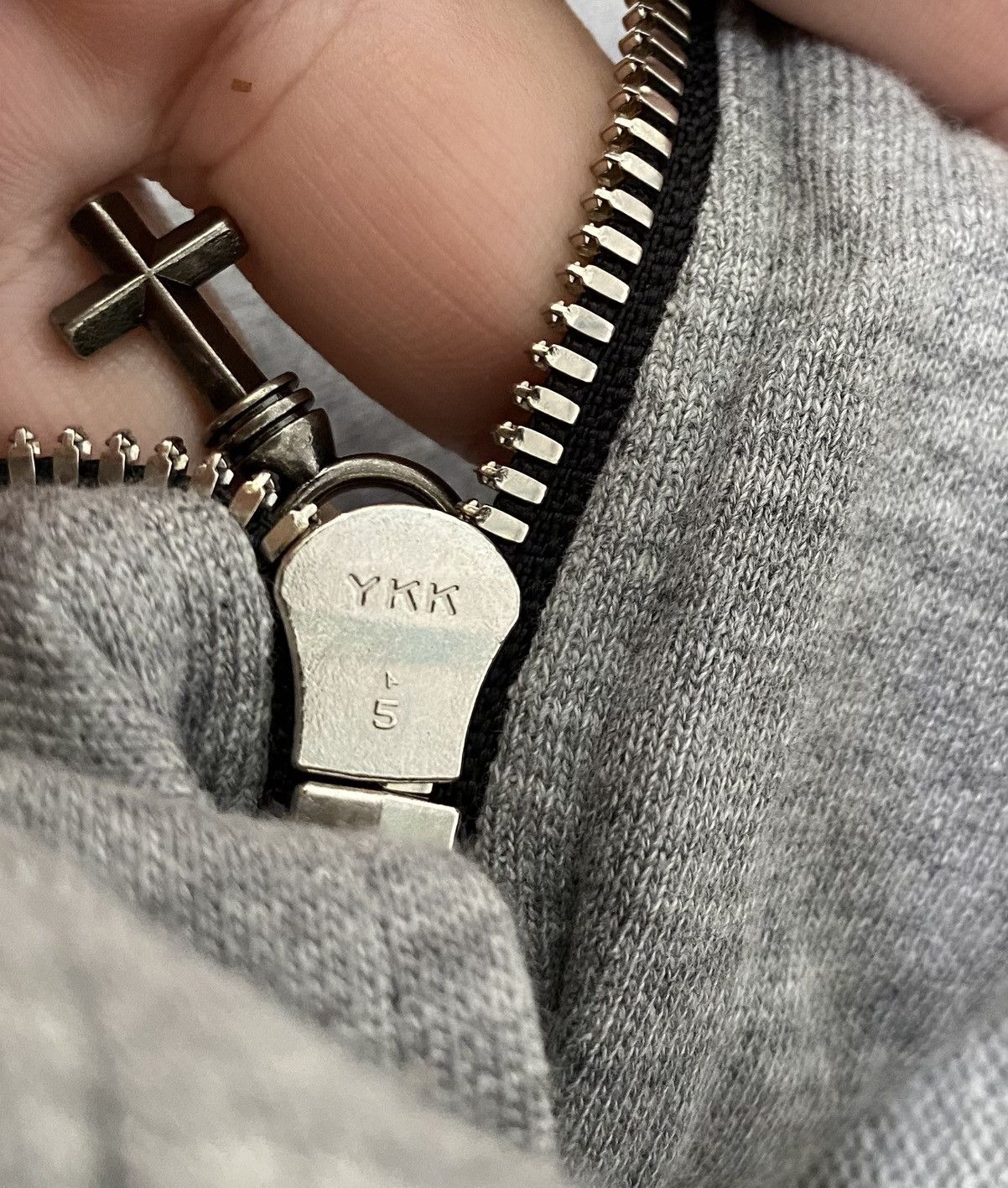 Japanese Brand Cross detailing Zipper Diamond Q9 Made in Japan Size US M / EU 48-50 / 2 - 15 Thumbnail