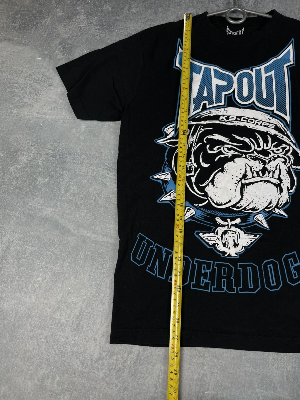 Tapout Black Tapout Underdogs Y2K tee Size US M / EU 48-50 / 2 - 6 Thumbnail