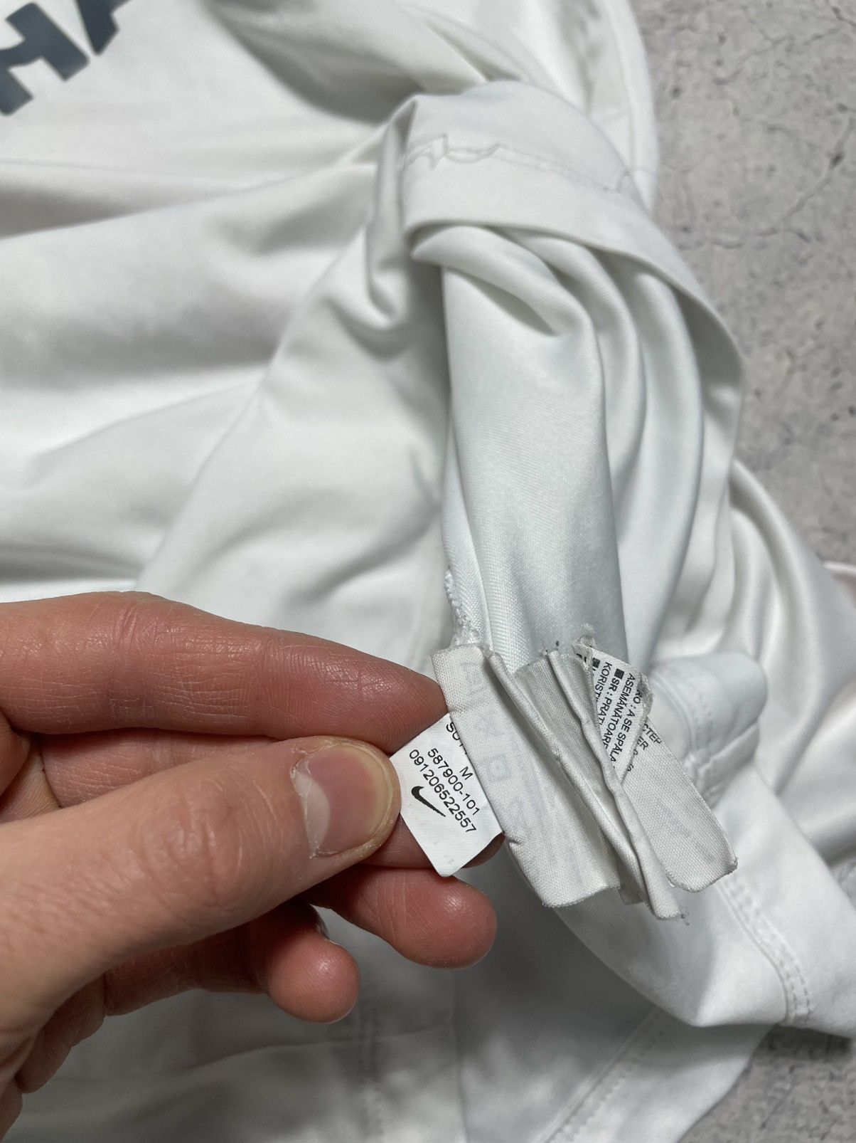 Nike × Vintage Vintage Nike England Team Y2K Drill Football Jersey Size US M / EU 48-50 / 2 - 9 Thumbnail