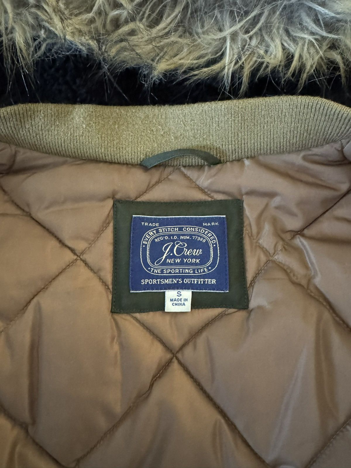 J.Crew J.Crew Nordic Expedition Parka — Olive (Faux Fur Trim) Size US S / EU 44-46 / 1 - 3 Thumbnail