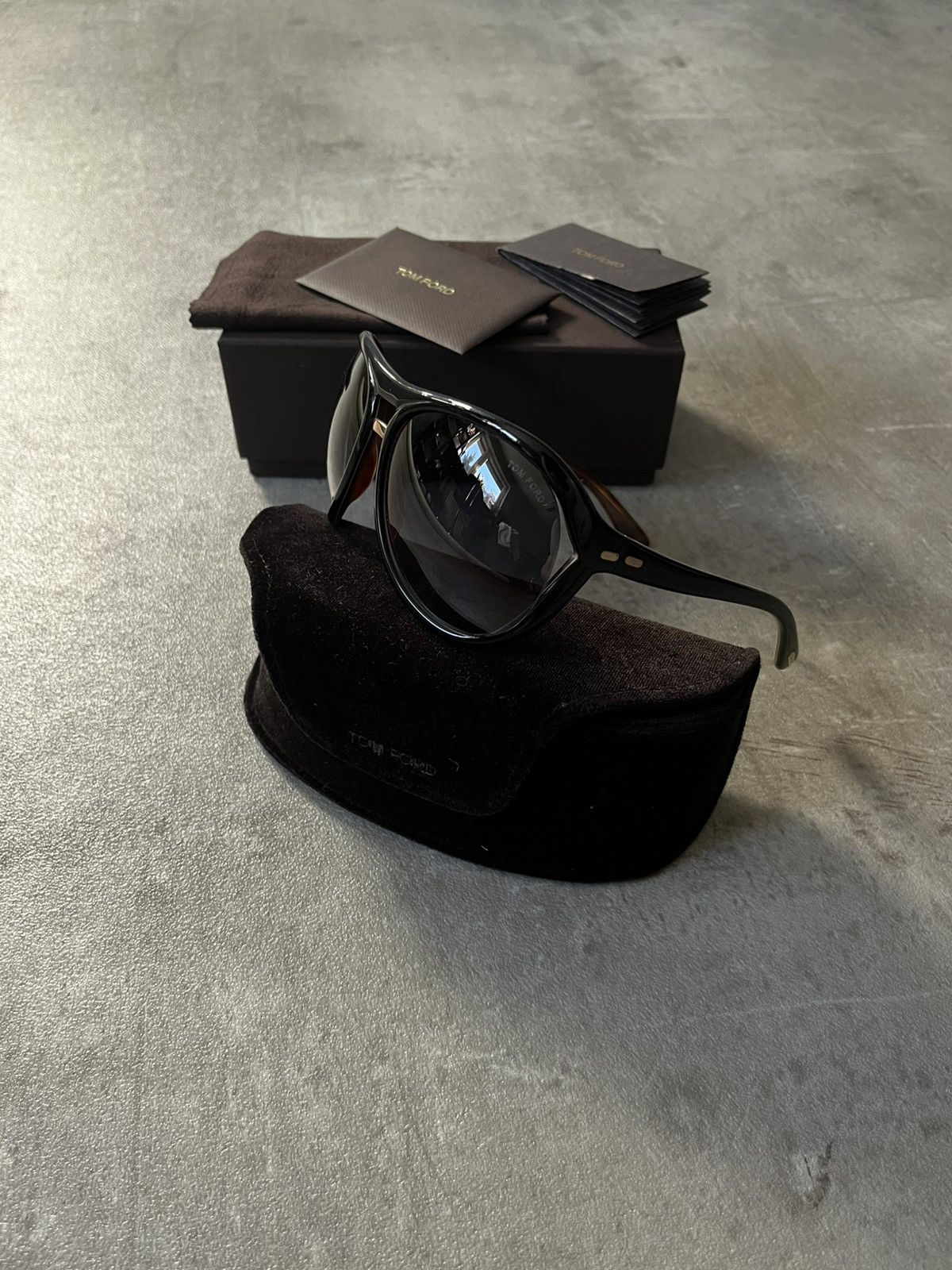 Tom Ford Vintage Tom Ford Milo sunglasses rare Size ONE SIZE - 1 Thumbnail