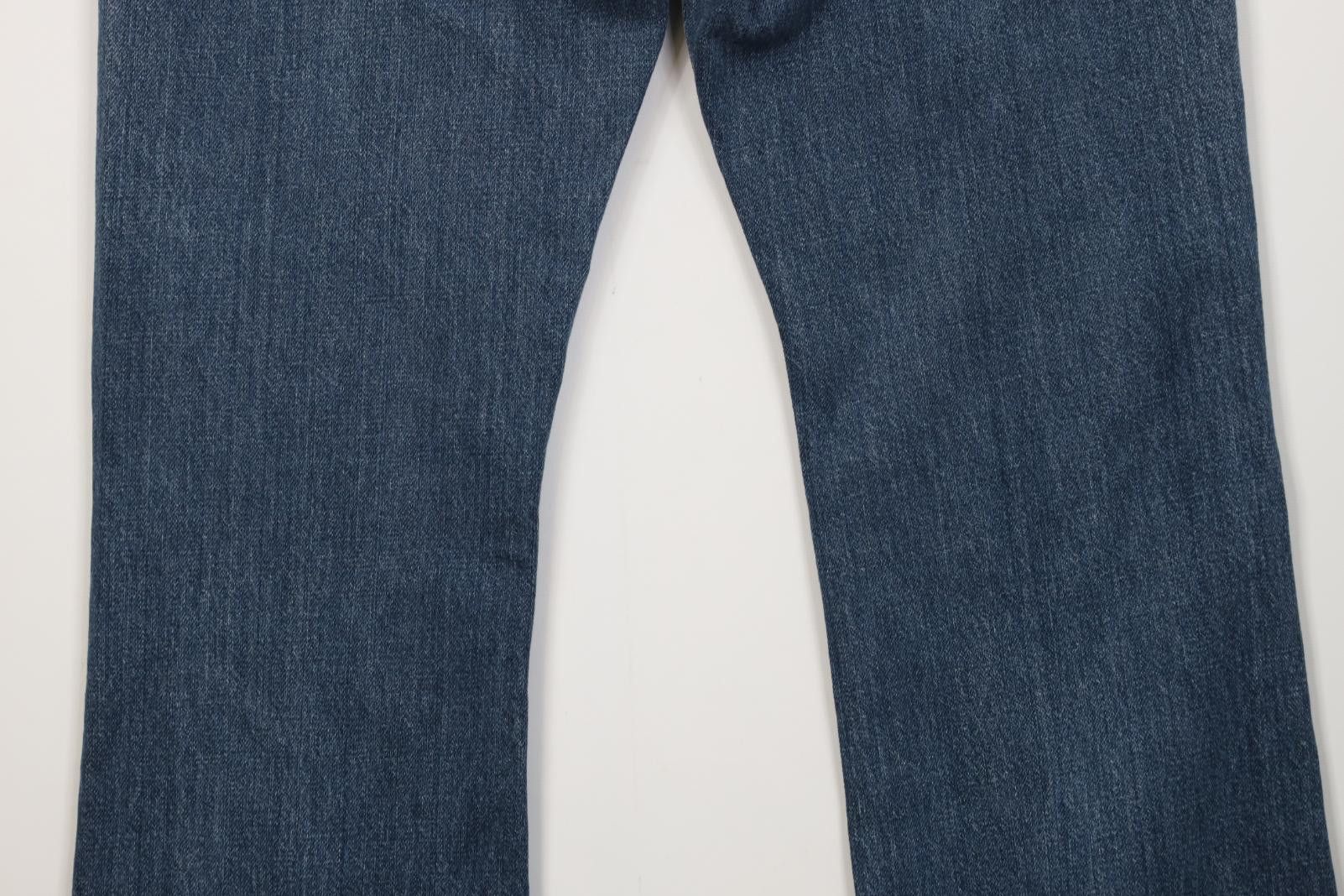 Levi's Vintage Y2K Levis 527 Slim Flared Bootcut Denim Jeans Blue Size US 34 / EU 50 - 11 Thumbnail
