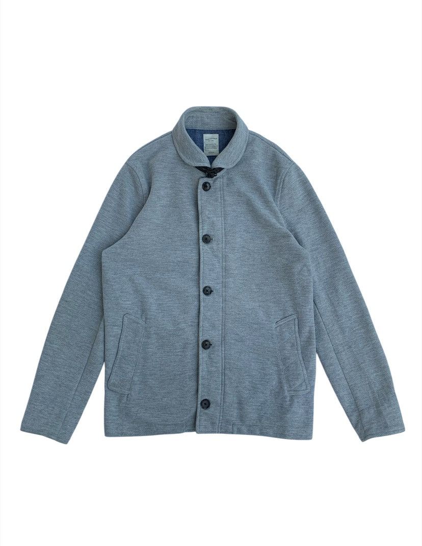 Japanese Brand Y2K Japan Back Number Shawl Collar Zipper Jacket Size US M / EU 48-50 / 2 - 1 Thumbnail
