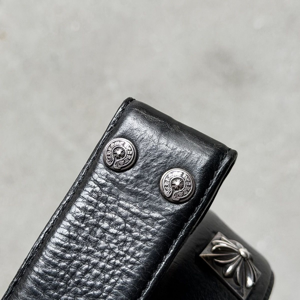 Chrome Hearts Chrome Hearts Pyramid Stud Leather Belt Strap SZ: 34 Size 34 - 5 Thumbnail