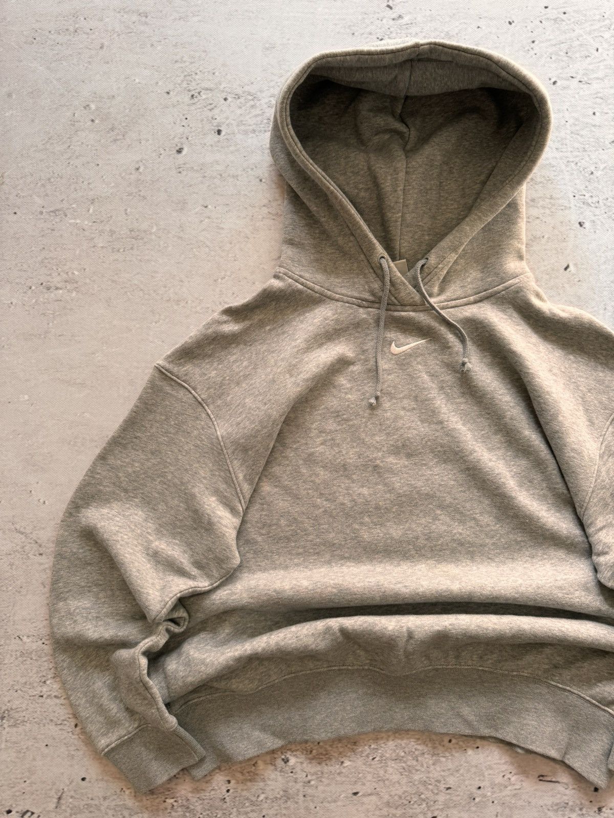 Nike × Vintage NIKE VINTAGE CENTER LOGO OVERSIZE BOXY HOODIE Size US M / EU 48-50 / 2 - 2 Thumbnail