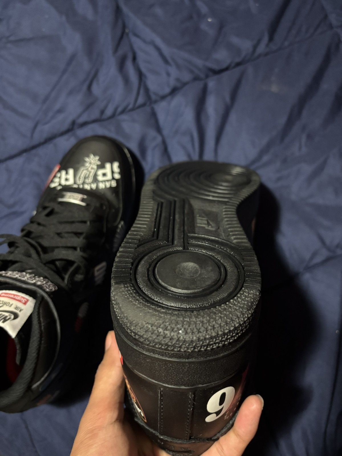 Supreme Supreme x Nba x Airforce 1 Mids Size US 9.5 / EU 42-43 - 7 Thumbnail