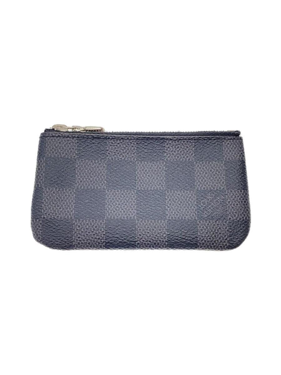 Louis Vuitton Louis Vuitton Damier Graphite Pochette Clé Black Size ONE SIZE - 1 Thumbnail