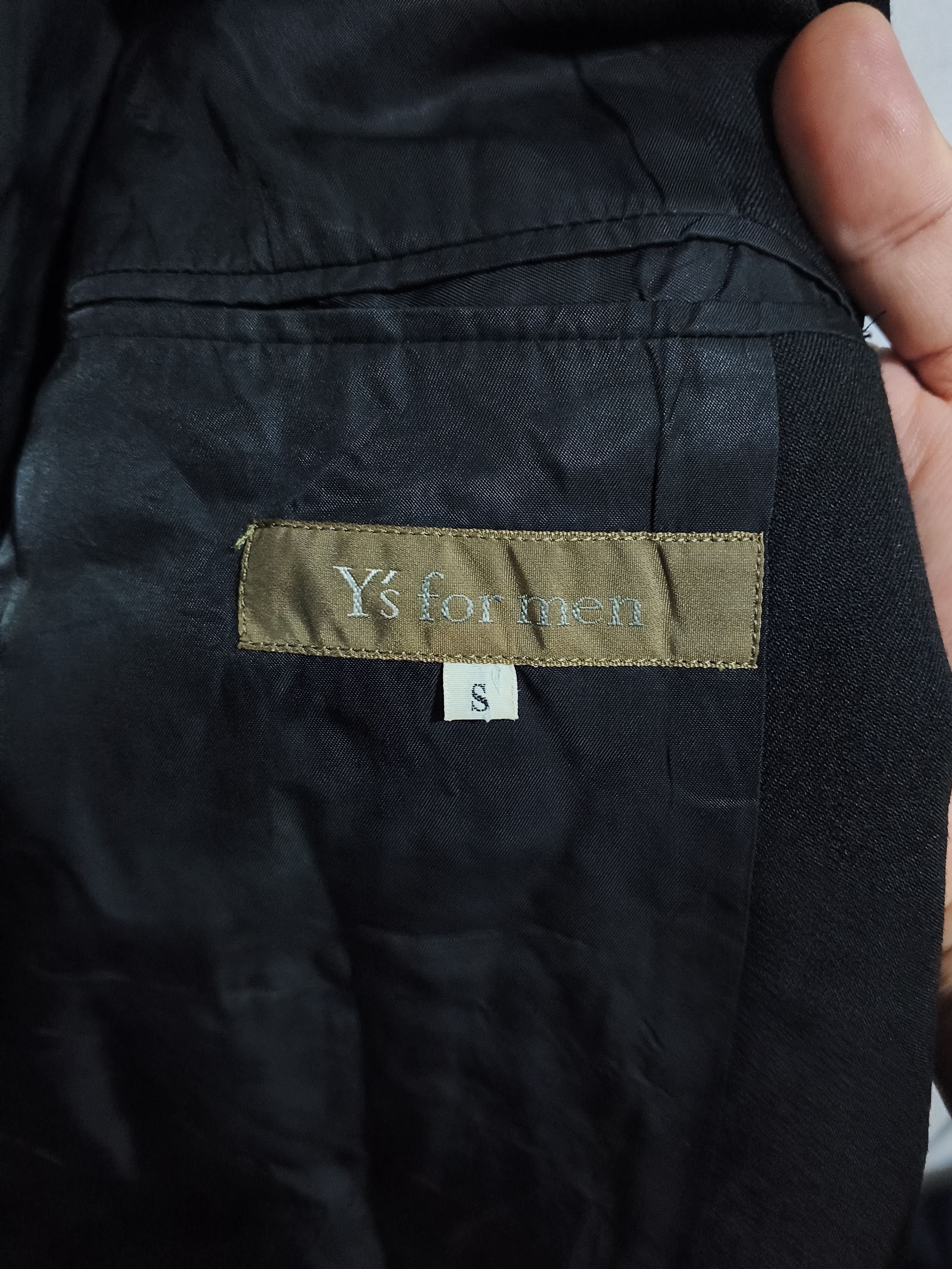 Yohji Yamamoto 🔥Vintage 90s Y's For men Oversized 3 Button Wool Blazer Size 48R - 10 Thumbnail