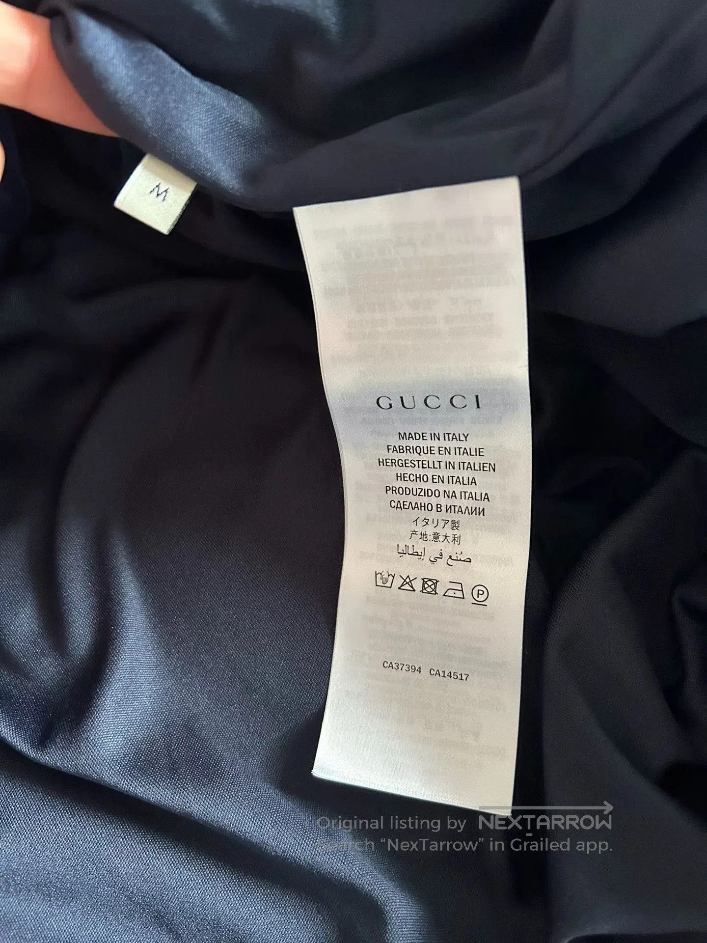 Gucci Gucci Blue Velvet Jacket for Men. Size US M / EU 48-50 / 2 - 4 Thumbnail