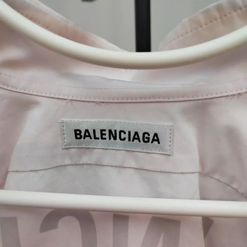Balenciaga Balenciaga size 34 Letter logo shirt 2502-Nextarrow Size US M / EU 48-50 / 2 - 3 Thumbnail