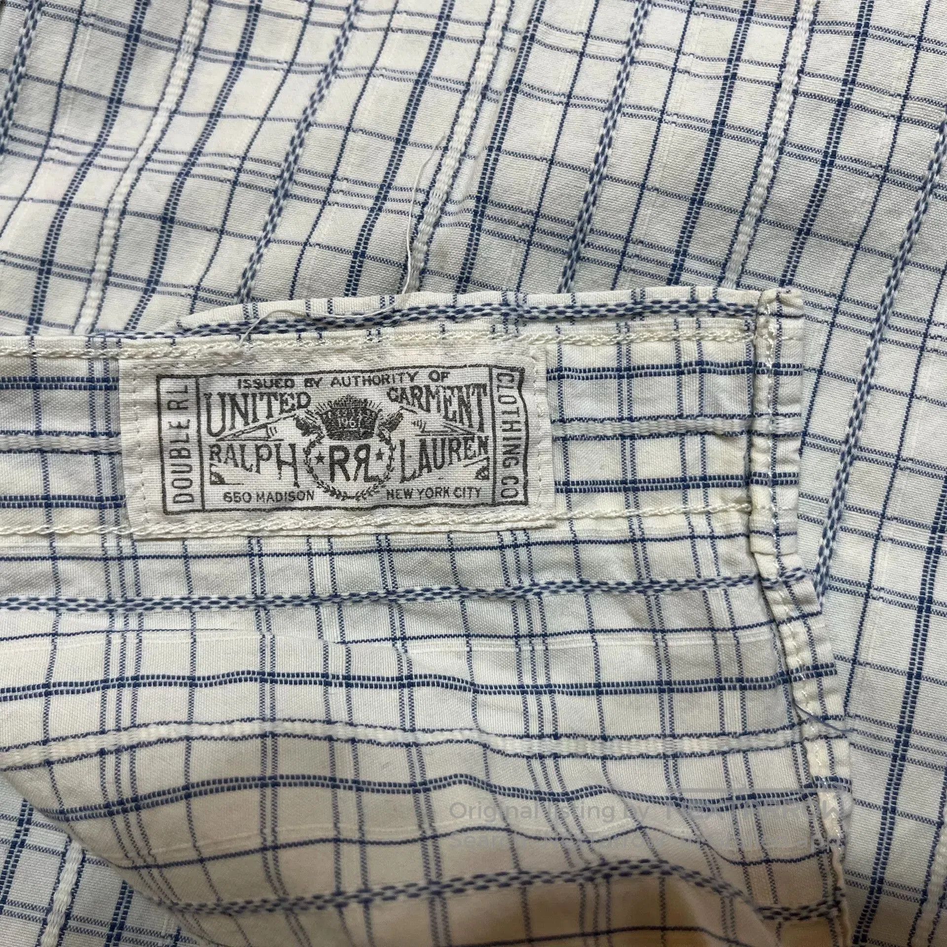 RRL Ralph Lauren RRL Plaid Button. Size US M / EU 48-50 / 2 - 5 Thumbnail