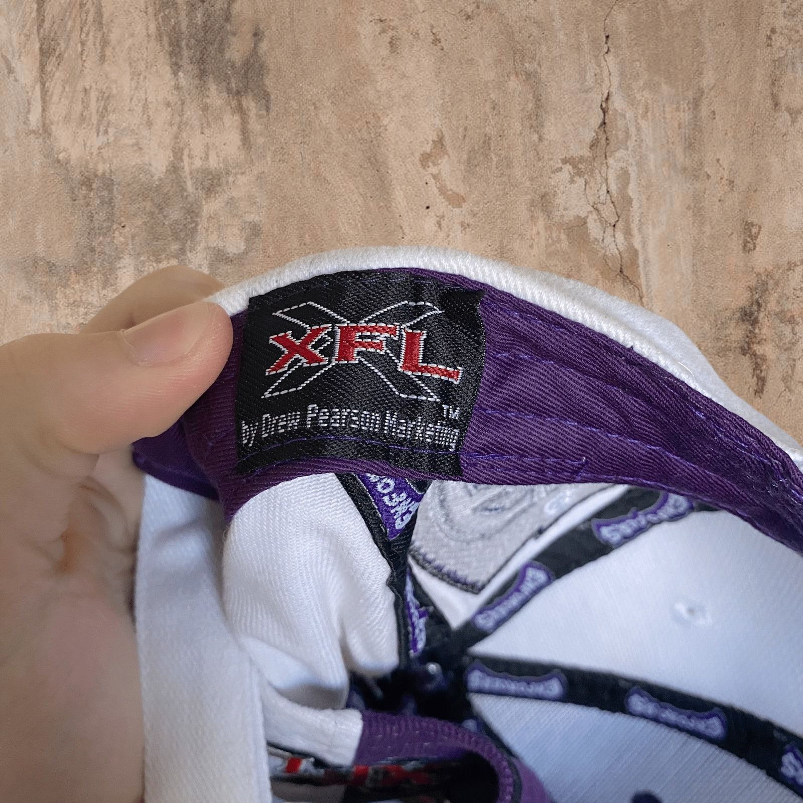 Vintage Vintage Y2K Chicago Enforcers Hat OSFA Split Drew Pearson Size ONE SIZE - 9 Thumbnail
