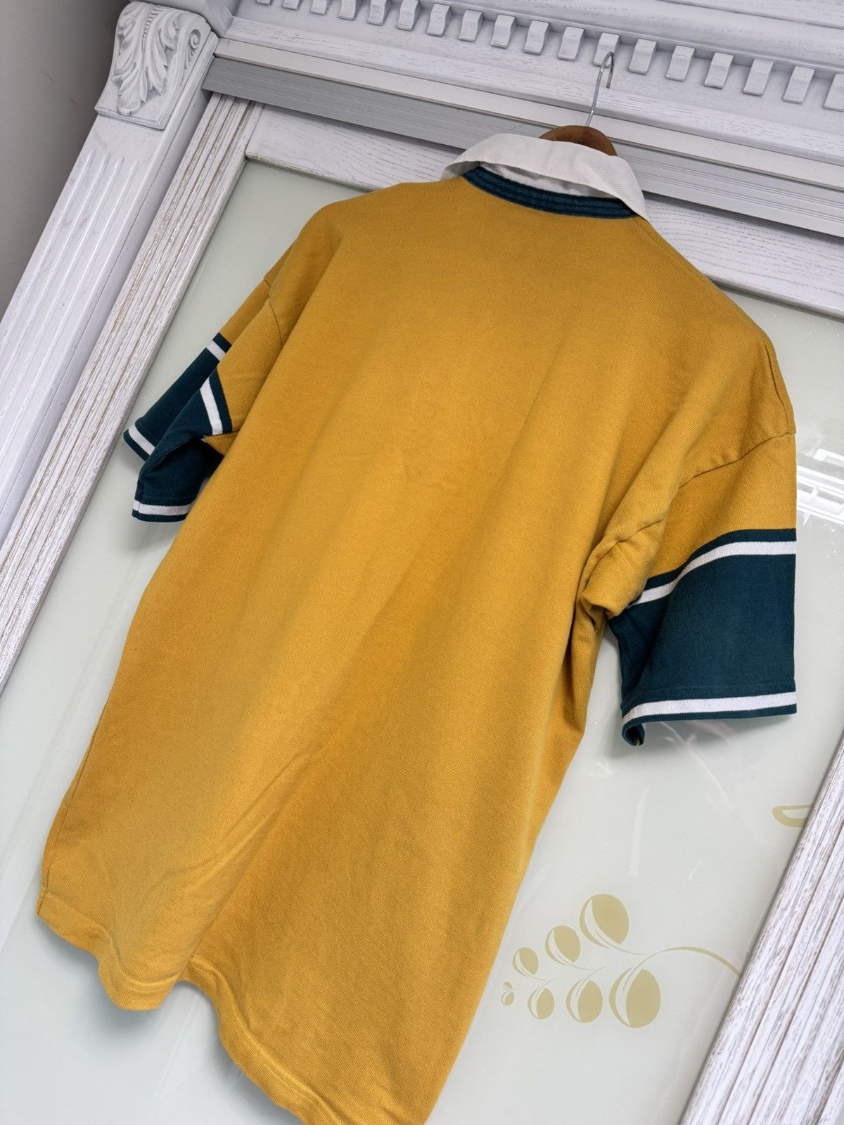 Canterbury of New Zealand Vintage Australia Wallabies 2000-2002 Rugby Jersey CCC Shirt Size US L / EU 52-54 / 3 - 7 Thumbnail