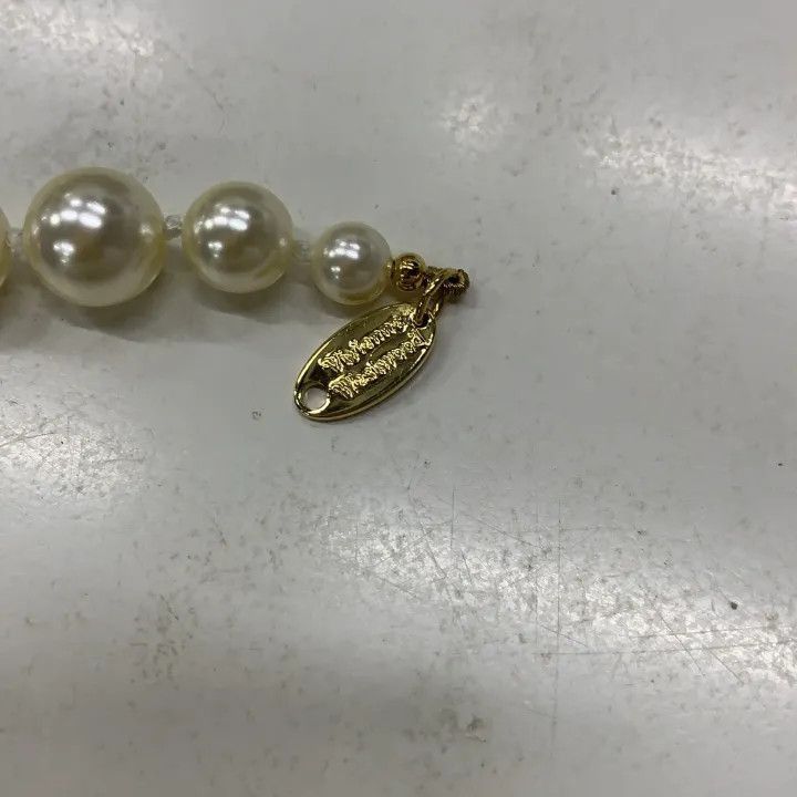 Vivienne Westwood Vivienne Westwood One Row Pearl Choker -2507 Size ONE SIZE - 3 Thumbnail