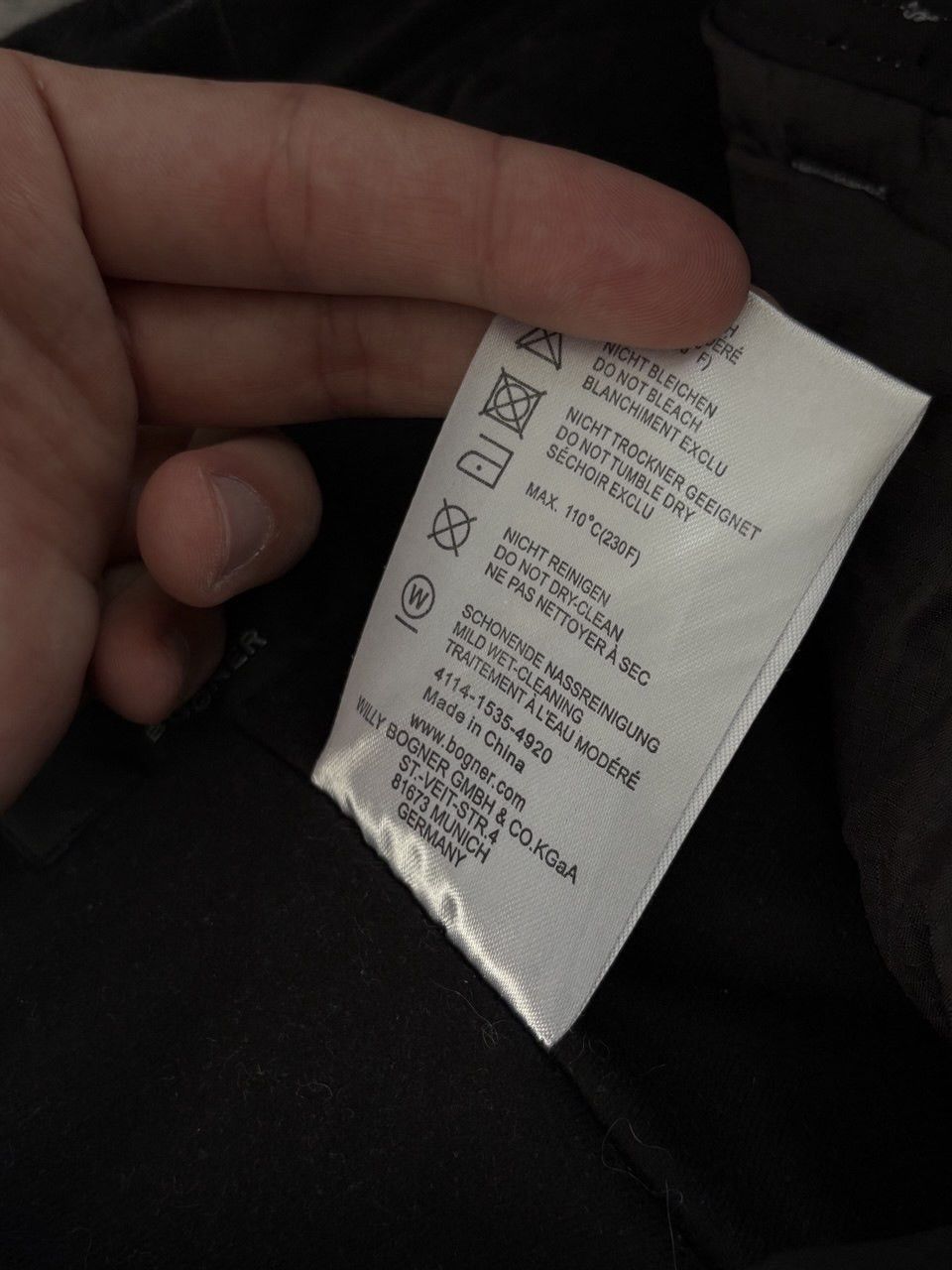 Bogner Bogner Ski Snow Pants Black Cargo Style Size US 30 / EU 46 - 19 Thumbnail