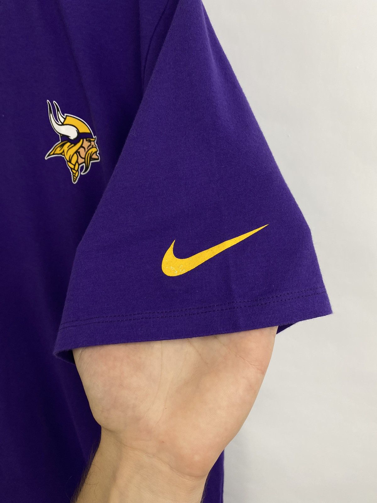 Nike 🏈 Vintage Y2K Nike Vikings Football Jersey Rugby rare retro Size US XL / EU 56 / 4 - 6 Thumbnail