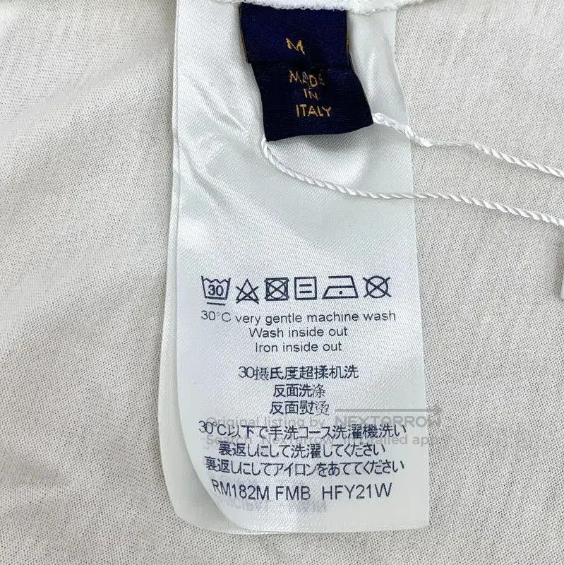 Louis Vuitton Louis Vuitton White Cotton Men's T-Shirt . Size US M / EU 48-50 / 2 - 7 Thumbnail