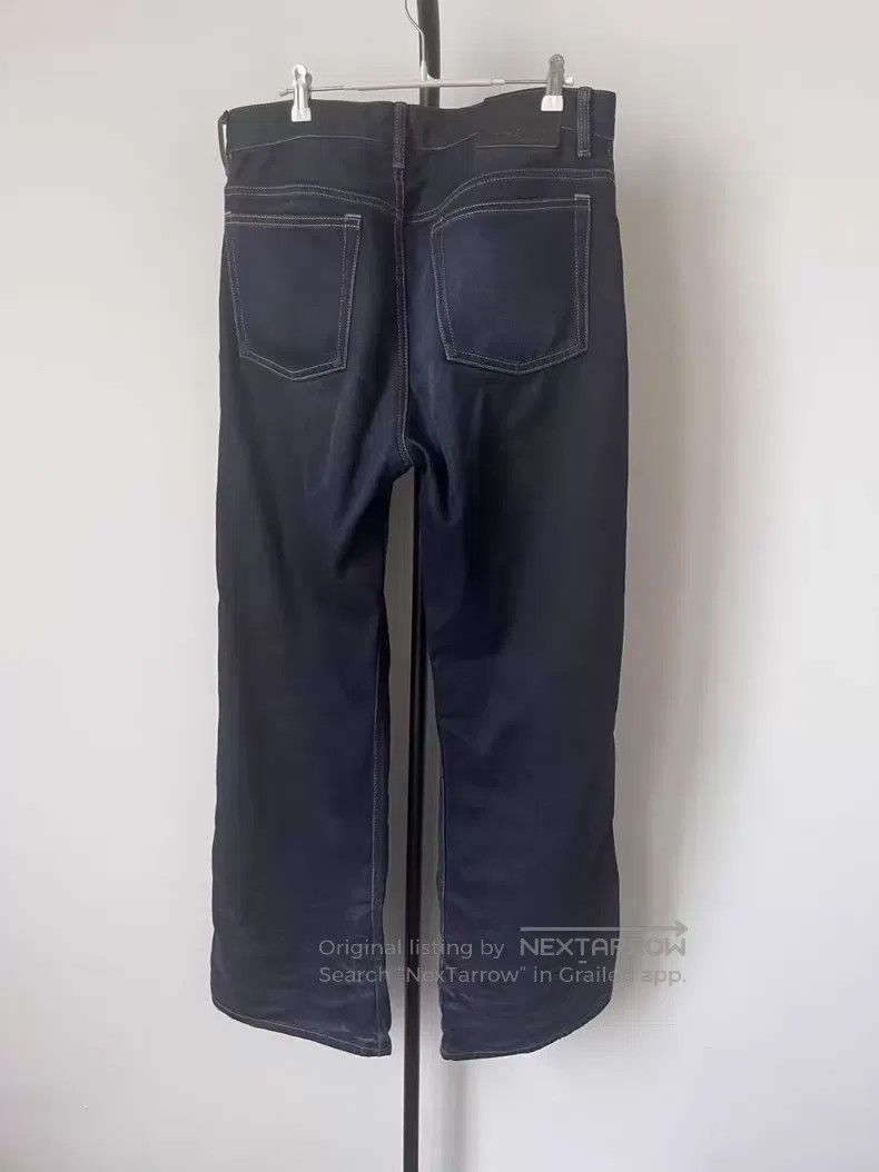 Acne Studios Acne Studios Loose Catwhisker Mid-Rise Logo Patch Baggy De Size US 32 / EU 48 - 2 Thumbnail