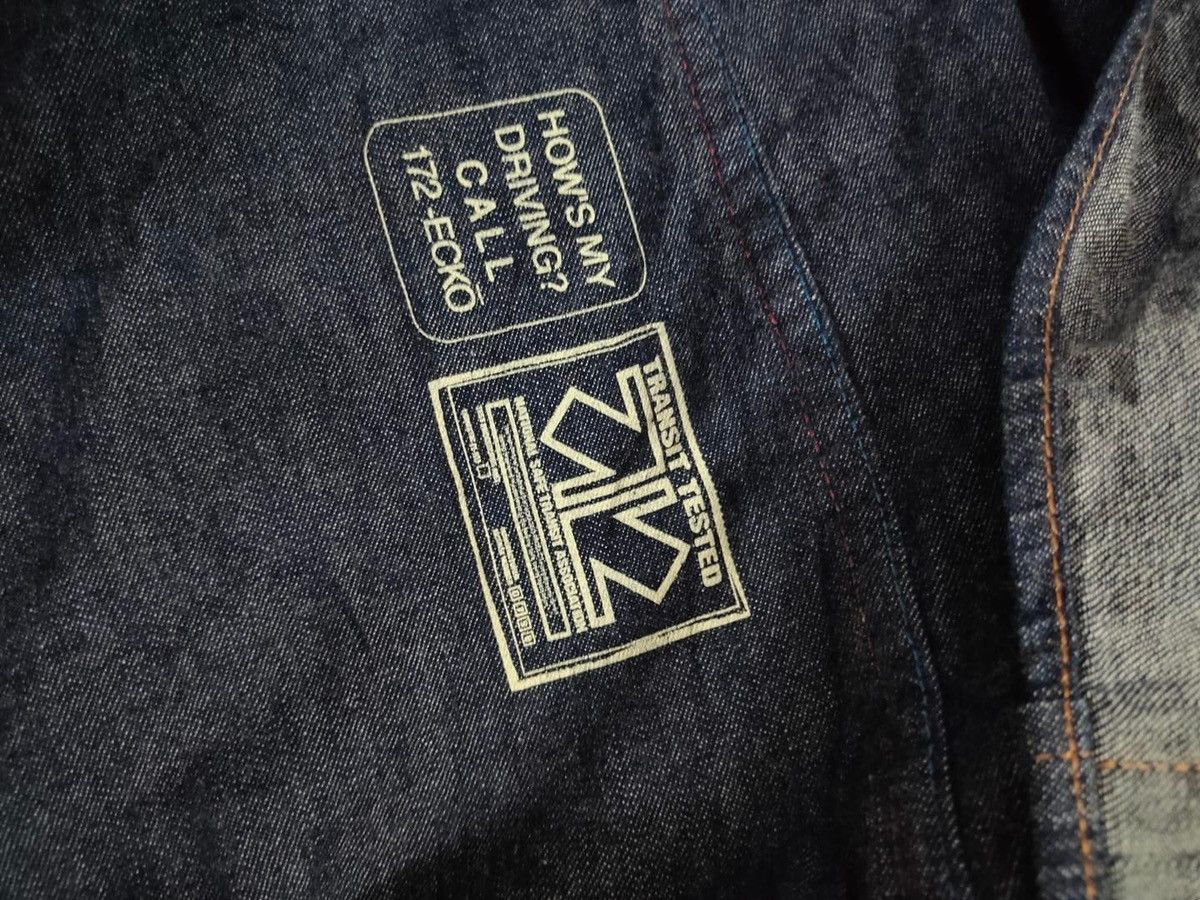 Ecko Unltd. Vintage Y2k Ecko Unltd Baggy Denim Jacket Streetwear Size US L / EU 52-54 / 3 - 7 Thumbnail