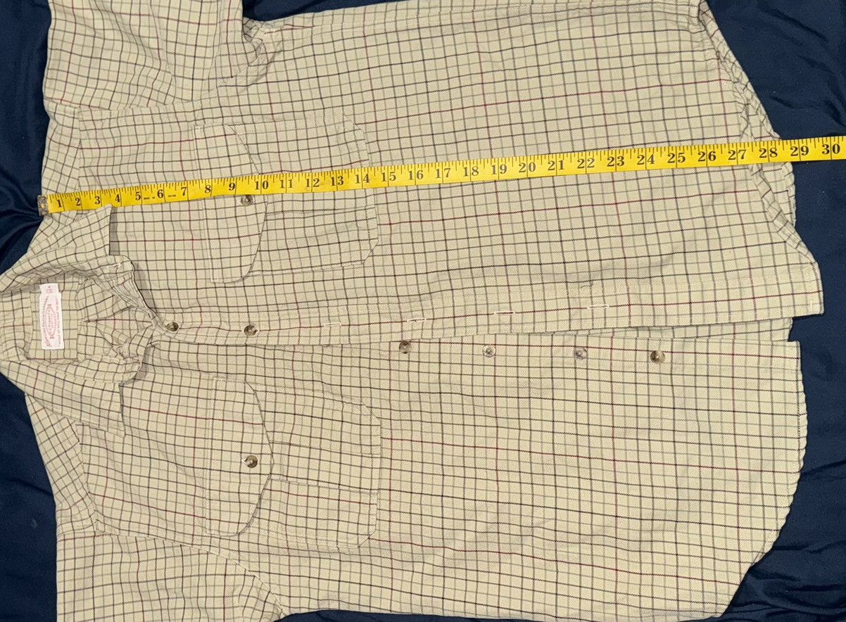 Filson × Vintage VINTAGE CC Filson Beige Flannel Long Sleeve Shirt Size US M / EU 48-50 / 2 - 5 Thumbnail