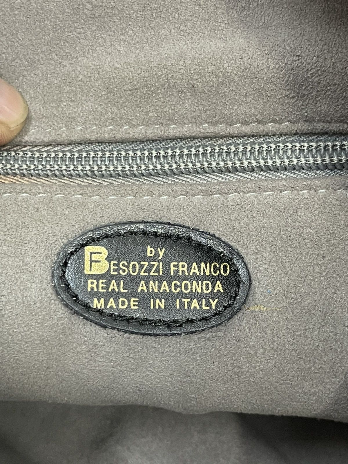 Leather Full Leather Anaconda Fesozzi Franco Shoulder Bag 7🟩 Size ONE SIZE - 21 Thumbnail