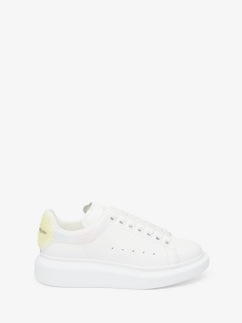Alexander McQueen o1w1db10925 Oversized Sneaker in White/Multicolor Size US 9.5 / IT 39.5 - 1 Thumbnail